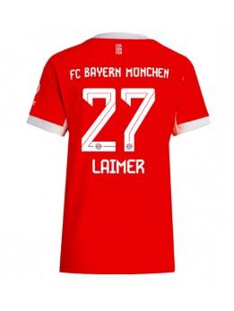 Bayern Munich Konrad Laimer #27 Replika Hemmakläder Dam 2025-26 Kortärmad